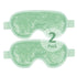 NEWGO 2 Pack Cooling Eye Mask – Reusable Gel Eye Pack for Puffy Eyes, Post Surgery, Dark Circles, Stress Relief