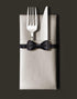SUZZYVINE Disposable Dinner Napkins with Flatware Pocket, Cloth Like Lunch Napkins for Wedding Party, 50 Count 16" x 16"