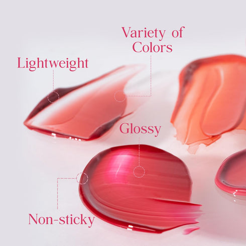 CLIO Crystal Glam Tint | Glossy Finish, Lightweight, Buildable, Long-Lasting, Vivid, Transparent, Shiny, Moisturizing