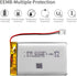 EEMB 3.7V 1500mAh 103050 Lipo Lithium Polymer Battery Pack with Wire JST Connector for Speaker and Wireless Device
