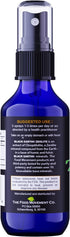 Black Earth Zeolite with Humic Fulvic Acids, 1oz Liquid Pump Spray Supplement for Gut Health, Immune Support (2 Pack)