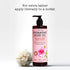 PHARM TO TABLE Hydrating Rose Oil Body Wash for Women and Men - Hydrates and Brightens the Skin, Sulfate Free, 100% Cruelty Free, 480ml