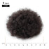 Yinmei Baibian Kinky Curly Ponytail Hair Extensions - Afro Puff Drawstring Ponytails with Two Clips for Women Girls