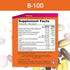 Now B-100 Vitamin Nervous System Health Dietary Supplement Capsule
