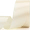25 Yards Rice White Satin Ribbon, 1-1/2 inches Wide for Wedding, Party, Gift Box Packaging