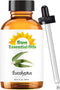 Sun Essentials Oils, 2 oz Eucalyptus Essential Oil with Dropper for Diffuser, Skin