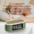 White Noise Machine Bluetooth Speaker, Digital Alarm Clock Sleep Timer with LED Display RGB Night Light, Soothing