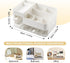 Makeup Organizer and Storage, Large Capacity Cosmetic Display Case with Drawer, Easy to Hold All of Your Makeup Products, Countertop Makeup Organizer for Skincare, Brushes, Lipstick by Lirunshe