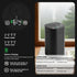 QIQIMARK 20mL (0.7oz) 4 4 Countdown Waterless Essential Oil Diffuser, Rechargeable Cordless Scent Diffuser Machine
