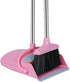 Pink Broom and Dustpan Set Combo for Home Office Kitchen, Broom with Dustpan (Pink)