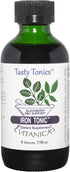 Vitanica Iron Tonic, Liquid Iron Supplement, Vegan, 4 Ounce, Red Blood Cell Support
