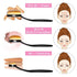 Yoseng Oval Makeup Brushes Set, 10 Pcs Professional Toothbrush Foundation, Contour, Concealer, Eyeliner Brushes with