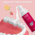 Kids Foam Fluoride Free Toothpaste Mix Mint Flavor, Toddler Natural Teeth Deep Cleaning Toothpaste for U Shaped