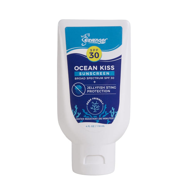 Seavenger Ocean Kiss Reef-Safe Sunscreen - SPF 30-50 with Jellyfish Sting Protection