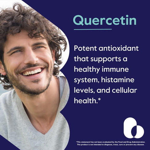 BESTVITE Quercetin 500mg - 240 Vegetarian Capsules (120 x 2) - Vegan, Non GMO, Gluten Free, No Stearates, No Silicon