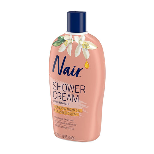 Nair Moroccan Argan Oil Hair Remover Shower Cream, 13.0 oz