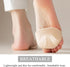 Invisible Breathable Honeycomb Fabric Ball of Foot Pads, Thickened Soft Metatarsal Cushions for Flats, High Heels, Pain