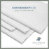 VALENGO New Lint Free Rags, 100% Cotton Cloth, Soft T-shirt Rags for Cleaning, Bag of 28 Rags 17”x17”