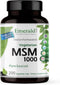 EMERALD LABS MSM 1000mg - Joint, Liver & Immune Support Supplement with Methylsulfonylmethane - 200 Vegetable Capsules
