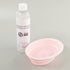 JEGO Makeup Brush Cleaner Solution, Hypoallergenic Plant-Based Liquid Cleanser, 8 Oz (1 Bottle + Bowl)