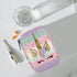 Skerhhux 7 Cute Purple Unicorn Pill Case Travel Pill Organizer Weekly Day Portable with Zipper Medicine Box Pill Case