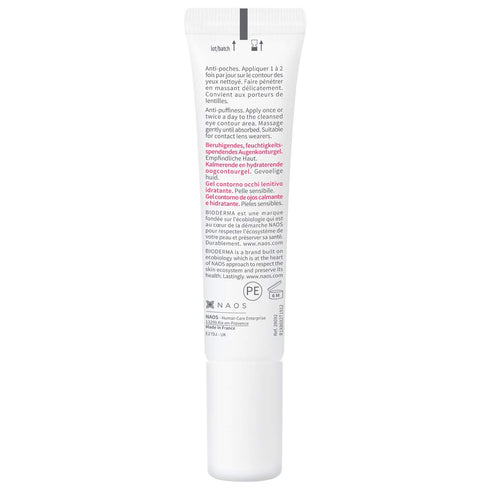 Sensibio Eye Bioderma, Moisturizing Eye Cream for Puffy Eyes and Fine Lines, Sensitive Skin