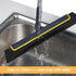 Yocada Floor Squeegee Broom for Shower Bathroom Kitchen Home Tile Cleaning with Long Adjustable Handle