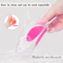 Heel Cups Gel Cushion Pads for Spur Relief, Heel Pain Shock Absorbing Support, Shoe Pads for Women Size 9-13, 2 Pairs