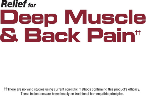 Nature's Way Boericke & Tafel Sports Gel, Relief for Deep Muscle, Joint, Tendon, & Back Pain and Inflammation,