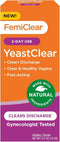 FemiClear YeastClear, Fast-Acting Cream with Natural Ingredients, Clears Discharge, 0.5oz Gynecologist Tested