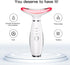 Neck Face Beauty Device: 3 in 1 Facial Massager for Skin Care, Face Sculpting Tool with Thermals, Vibration (White)