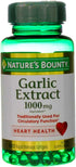 Nature's Bounty Garlic Extract - 1000 mg, 100 Rapid Release Softgels (Pack of 6)