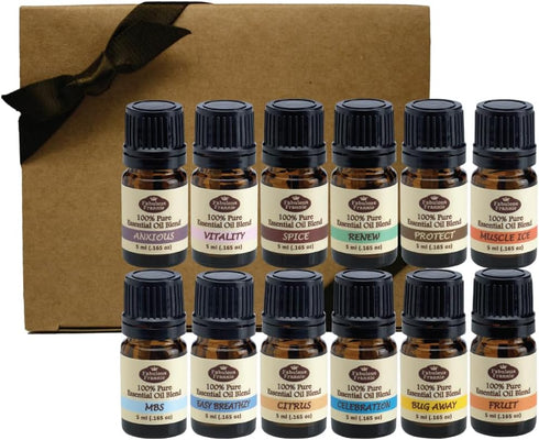 Fabulous Frannie Start Set Pure Essential Oil Blends, 12-5ml - Bug Away, Muscle Ice, Celebration, and More