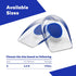MEDCA Silicone Gel Heel Cushion Pads - Shoe Inserts for Plantar Fasciitis, Sore Heel, Bone Spur & Achilles Pain Relief,