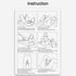 HUIJK Pelvic Floor Strengthening Device, Postpartum Rehabilitation Pelvic Floor Strengthening Device Women for Hip