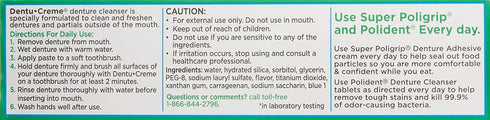 Polident Dentu Creme Denture Toothpaste, 3.9 oz