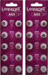 LOOPACELL (20) AG5 393 LR754 SR754 Alkaline Battery Button Cell by