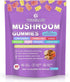 TWOHHACC Mushroom Supplement Gummies with Ashwagandha and Lions Mane, Maitake, Turkey Tail, Reishi,