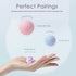 Silicone Lacrosse Balls for Yoga and Myofascial Release - Deep Tissue Massage,Trigger Point Therapy and Foot Plantar