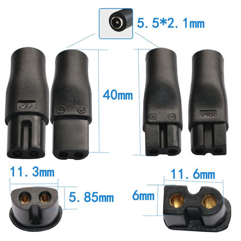 Power Cord 5V Replacement Charger USB Adapter for Electric Hairdressers, Shavers, Purifiers, Table Lamps and Others,