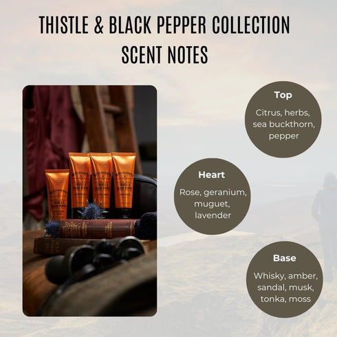 Scottish Fine Soaps Thistle and Black Pepper Aftershave Balm