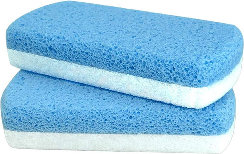 Maryton Glass Pumice Stone for Feet, Callus Remover and Foot Scrubber, Pack of 2