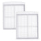 Makartt 2Pcs Nail Dust Collector Filter, HEPA Standard, Reusable, MK200 & SYLVIE Compatible