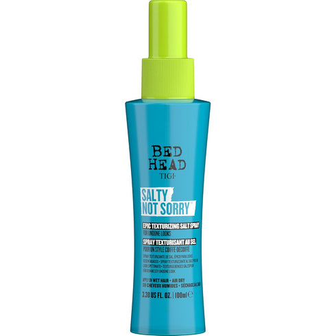 TIGI Bed Head Salty Not Sorry Texturizing Salt Spray, 3.38 fl oz for Natural Undone Hairstyles