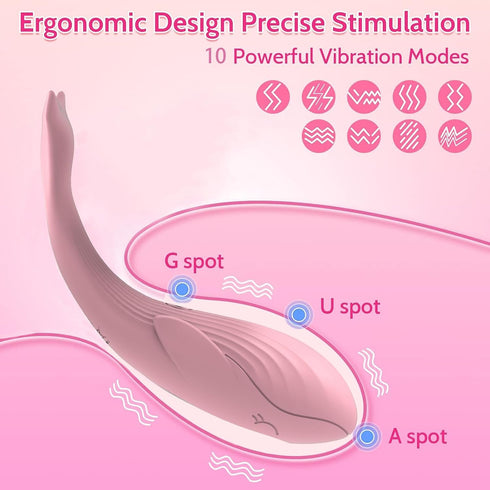 Labnique Pelvic Floor Trainer, Silicone, APP Long Distance Remote Control, Waterproof, for Tightening and Bladder