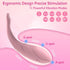 Labnique Pelvic Floor Trainer, Silicone, APP Long Distance Remote Control, Waterproof, for Tightening and Bladder