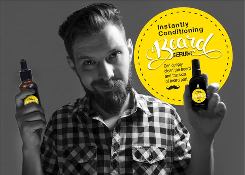 Pursonic Ultimate Beard Care Grooming Set - Includes Men's Beard Comb, Oil, Balm & Serum