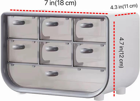 P-100 daily contact lens organizer, Disposable Contact Lens Dispenser, Cute storage Box for All Brands Daily Lens