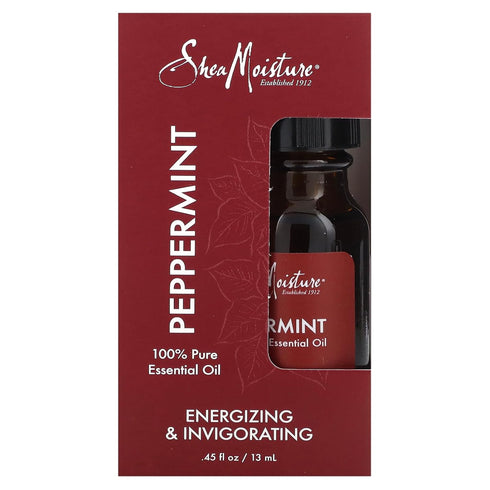 Sheamoisture 100% Pure Essential Oil Peppermint Body Oil to Uplift and Energize - 0.45 oz