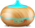 JoySusie Aroma Essential Oil Diffuser, 500ml Wood Grain Ultrasonic Cool Mist Whisper-Quiet Humidifier